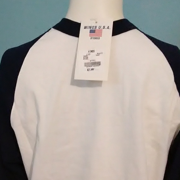 SALE L.A.T Sport 3/4 Sleeve Shirt. Size M - Picture 4 of 6